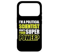Carcasa para iPhone 17 Pro Divertida Camisa de Ciencia política de Ciencias políticas