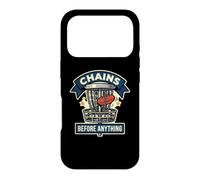 Carcasa para iPhone 17 Pro Divertida Cesta de Golf Chains Before Anything Frisbee Sport