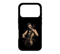 Carcasa para iPhone 17 Pro Divertido Abraham Lincoln Tocando Violonchelo Música clásica Violonchelo