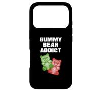 Carcasa para iPhone 17 Pro Divertido Amante de los Dulces Adictos al Oso de Goma