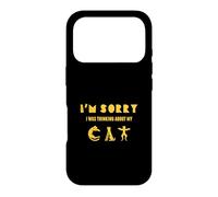 Carcasa para iPhone 17 Pro Divertido diseño de Gato para Todos los Que aman a su Tigre