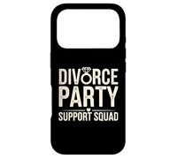 Carcasa para iPhone 17 Pro Divertido divorciado AF Art para Mujeres Apoyo Escuadrón Divorcio Fiesta
