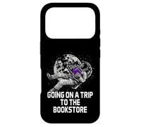 Carcasa para iPhone 17 Pro Divertido Humor de Gusano de Biblioteca Going on a Trip to The Bookstore