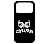 Carcasa para iPhone 17 Pro Divertido Motor de Carreras de Coches Turbo Twin Show Me Your TT