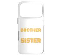 Carcasa para iPhone 17 Pro Divertido para el Hermano de la Gran Hermana, cumpleaños, Mejor Hermana