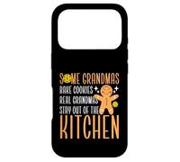 Carcasa para iPhone 17 Pro Divertido Pickleball Abuela Deportes Algunas Abuelas Hornear Galletas