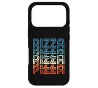 Carcasa para iPhone 17 Pro Divertido Pizza Retro Vintage Carb Gluten Pizza Amante