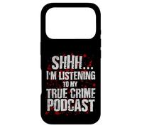 Carcasa para iPhone 17 Pro Divertido Podcast sobre crímenes Reales de Murderino Shirt Obsessed Junkie