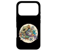 Carcasa para iPhone 17 Pro Divertido Regalo de Aventura de Camping al Aire Libre araña