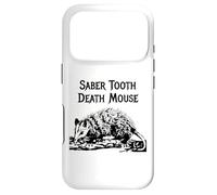 Carcasa para iPhone 17 Pro Divertido Sable Diente Muerte Ratón Mal Nombre Animal Incorrecto Broma Estúpida