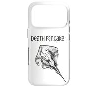 Carcasa para iPhone 17 Pro Divertido Stingray Muerte Panqueque Nombre Animal Tonto Broma Estúpida