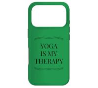 Carcasa para iPhone 17 Pro Divertido Yoga Terapia Instructor Fitness Paz Mediación Amor