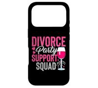 Carcasa para iPhone 17 Pro Divorce Party Support Squad Funny Divorce Party Hombres Mujeres