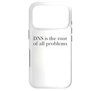 Carcasa para iPhone 17 Pro DNS Is The Root of All Problems Administrador informáticas