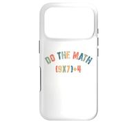 Carcasa para iPhone 17 Pro Do The Math 67 Meme Men Women Teacher Funny Six Seven