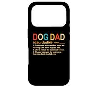 Carcasa para iPhone 17 Pro Dog Dad Definition Best Dogs For Daddy Funny Fathers Day