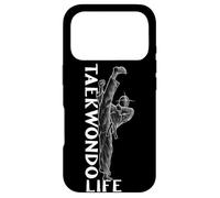 Carcasa para iPhone 17 Pro Dollyo Chagi Casa Redonda Dibujo de la Vida del Taekwondo