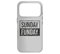 Carcasa para iPhone 17 Pro Domingo Funday Brunch FÚTBOL Deportes Barbacoa Iglesia