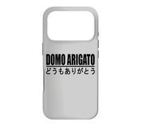 Carcasa para iPhone 17 Pro Domo ARIGATO Frase JAPONÉS Muchas Gracias
