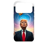 Carcasa para iPhone 17 Pro Donald Trump Surrealismo Arte Movimiento Retrato