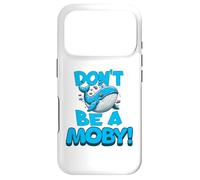 Carcasa para iPhone 17 Pro Don't Be A Moby | Humor literario Divertido de Ballena, ratón de Biblioteca
