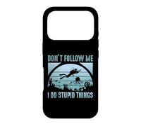 Carcasa para iPhone 17 Pro Don't Follow Me I Do Stupid Things Scuba Dive Diver Diving