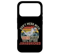 Carcasa para iPhone 17 Pro Don't Mess with Auntiesaurus You'Ll Get Jurasskicked Auntie