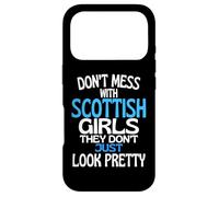 Carcasa para iPhone 17 Pro Dont Mess with Pretty Scottish Girls Funny Scotland Cita