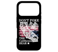 Carcasa para iPhone 17 Pro Don't Poke The California Bear Republic California Resist US