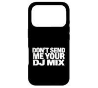 Carcasa para iPhone 17 Pro Don't Send Me Your DJ Mix Techno House Raver Festival Berlin