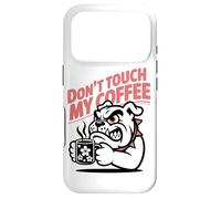 Carcasa para iPhone 17 Pro Dont Touch My Coffee Propietario De Un Bulldog Aficionado Al