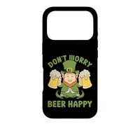 Carcasa para iPhone 17 Pro Don't Worry Beer Happy | St Patricks Day