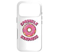 Carcasa para iPhone 17 Pro Donut Sprinkle Kindness Funny Girls Women Doughnut Lover