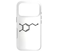 Carcasa para iPhone 17 Pro Dopamina es Igual a Felicidad Dopamina Molécula Ciencia