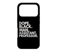 Carcasa para iPhone 17 Pro Dope Black Man Profesor Asistente Orgullo Afroamericano