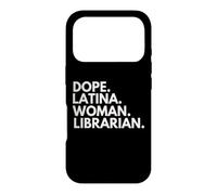 Carcasa para iPhone 17 Pro Dope Latina Mujer Bibliotecaria Herencia Latina Orgullo Hispano
