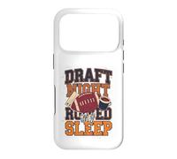 Carcasa para iPhone 17 Pro Draft Night Arruined My Sleep Fantasía Fútbol Humor