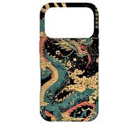 Carcasa para iPhone 17 Pro Dragon'S Embrace: Sakura & Wave Art Fusion Gráfico