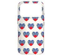 Carcasa para iPhone 17 Pro Drapeau Réunionnais - La Reunion 974 Cadeau Design Coeur