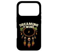 Carcasa para iPhone 17 Pro Dreaming of Wine - Divertido atrapasueños Boho para Amantes del Vino