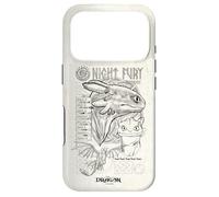 Carcasa para iPhone 17 Pro DreamWorks Dragons Night Fury Sketch Toothless