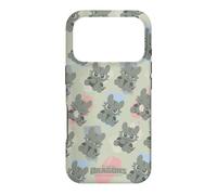 Carcasa para iPhone 17 Pro DreamWorks Dragons Toothless Expression Paint Strokes