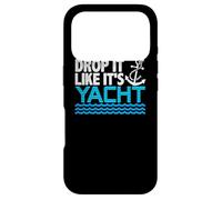 Carcasa para iPhone 17 Pro Drop It Like It's Yacht Funny Yacht Boating Ship Cruise Sea