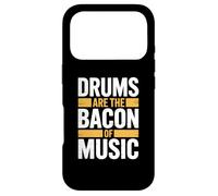 Carcasa para iPhone 17 Pro Drums Are The Bacon of Music