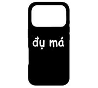 Carcasa para iPhone 17 Pro DU MA Gracioso Slur vietnamita