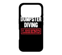 Carcasa para iPhone 17 Pro Dumpster Buceo Leyenda Basura Buceador
