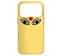 Carcasa para iPhone 17 Pro Durga Eyes Red Bindi Dot - Navratri Shakti Maa Durga Pooja