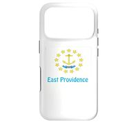 Carcasa para iPhone 17 Pro East Providence Rhode Island - Recuerdo de la Bandera de Estados Unidos