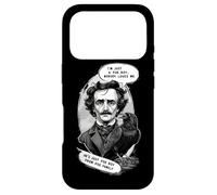 Carcasa para iPhone 17 Pro Edgar Allan PoE Fan Figura literaria clásica literaria