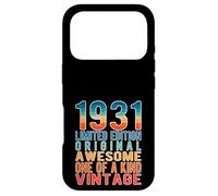 Carcasa para iPhone 17 Pro Edición Limitada, Vintage, Retro, año de Nacimiento 1931.